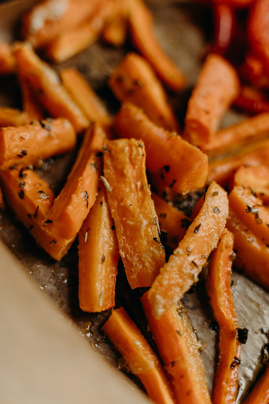 Tender Carrots with Maple Birch Syrup Sauce Fallen Leaves Maple Products