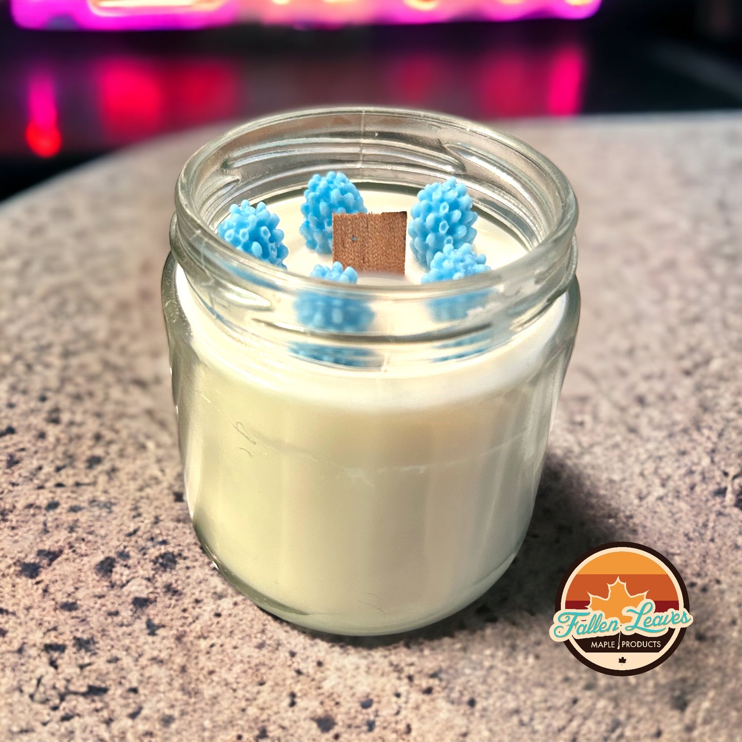 Blue Raspberry Soy Candle