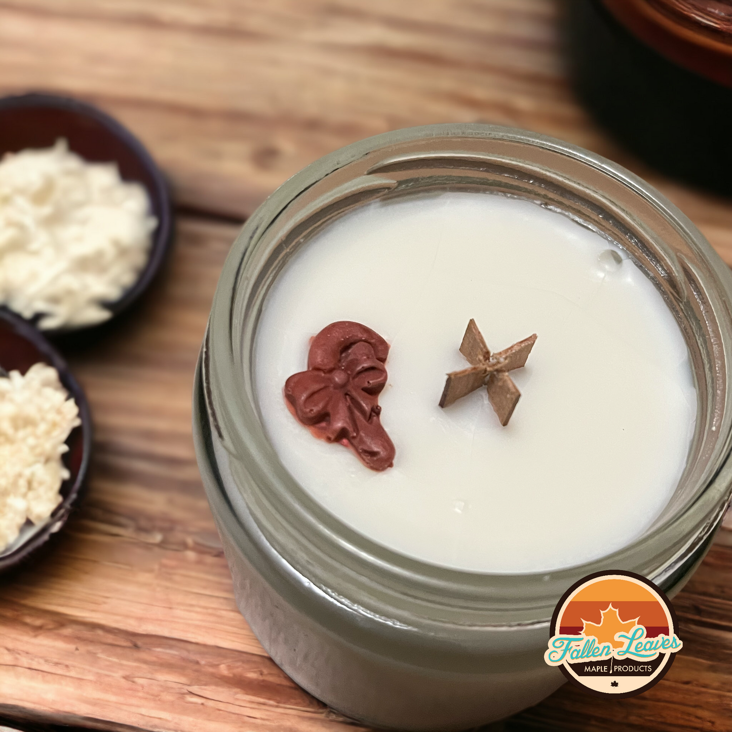 Candy Cane Hot Chocolate Soy Candle