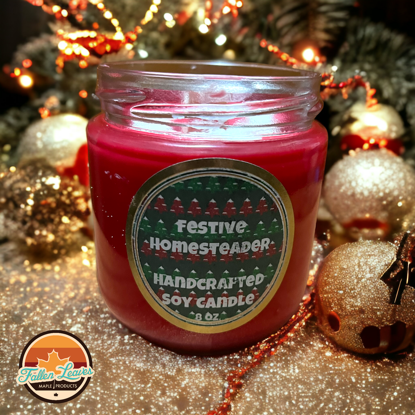 Festive Homesteader Soy Candle