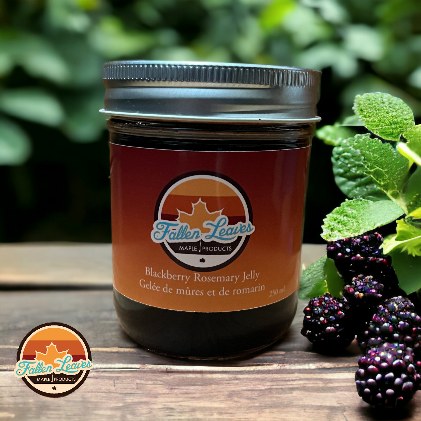 Blackberry Rosemary Jelly