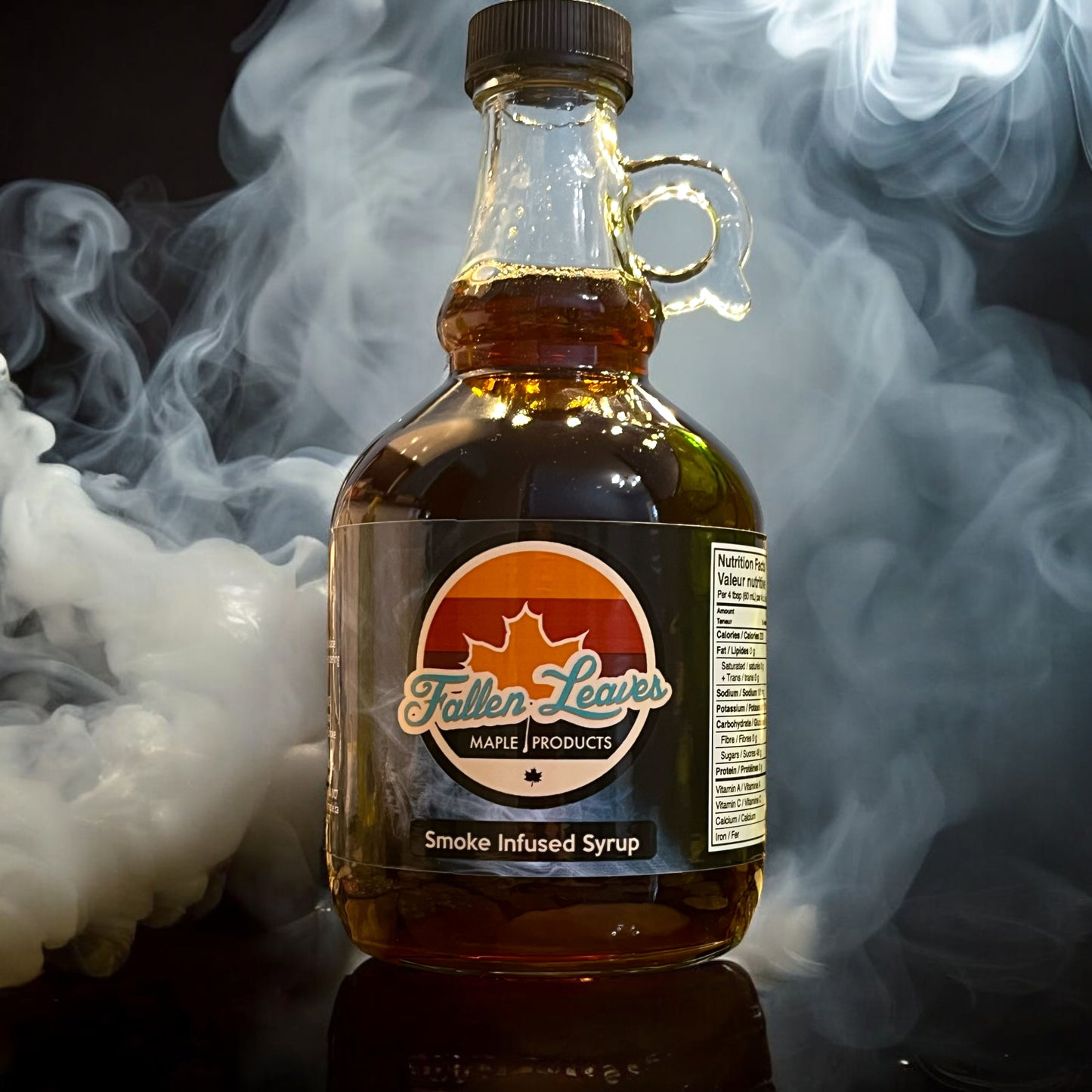 Smoke Infused Maple Syrup