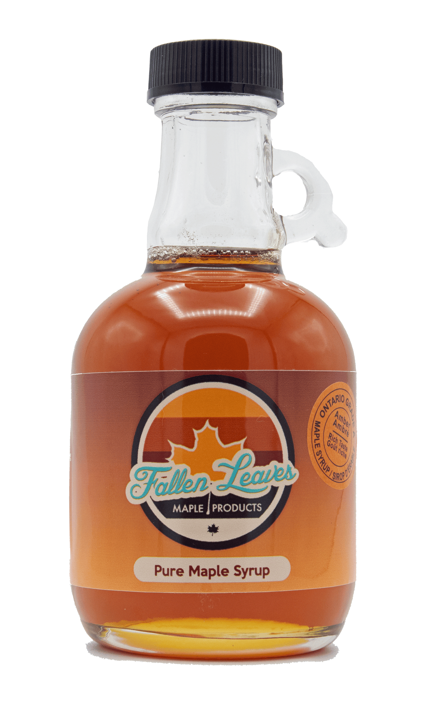 Amber Grade - 100% Pure Maple Syrup Fallen Leaves Maple Products