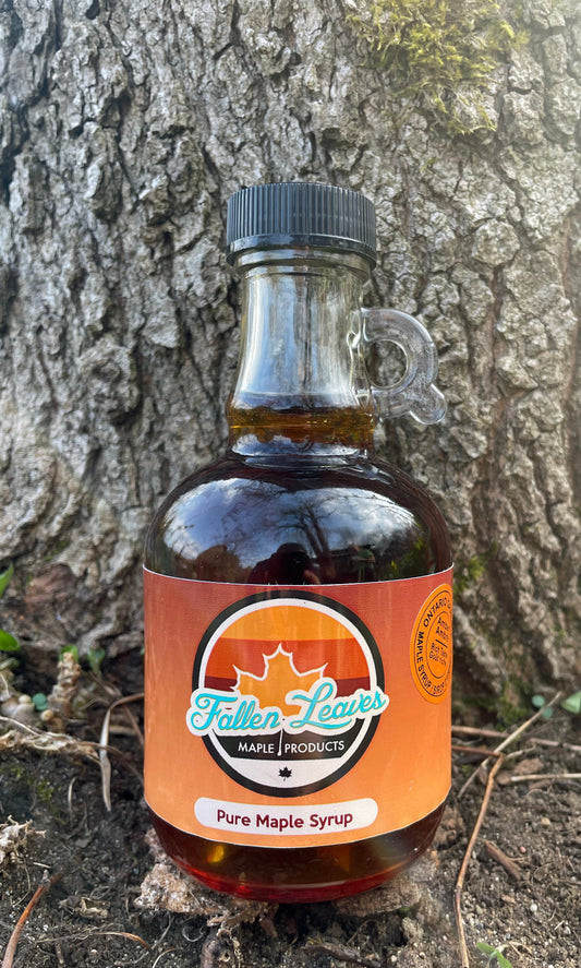 Amber Grade - 100% Pure Maple Syrup Fallen Leaves Maple Products