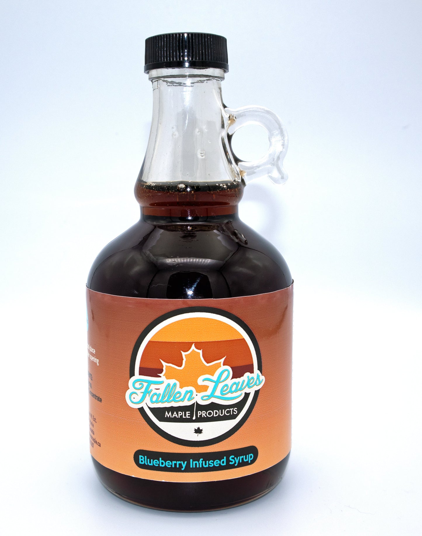 Blueberry Infused Maple Syrup Fallen Leaves Maple Products