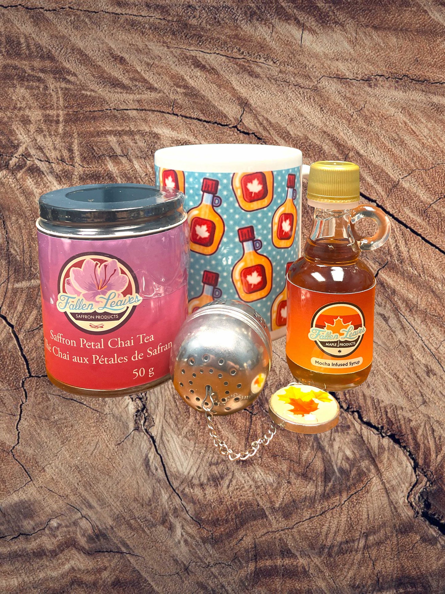 Maple Mug Gift Box Fallen Leaves Maple Products