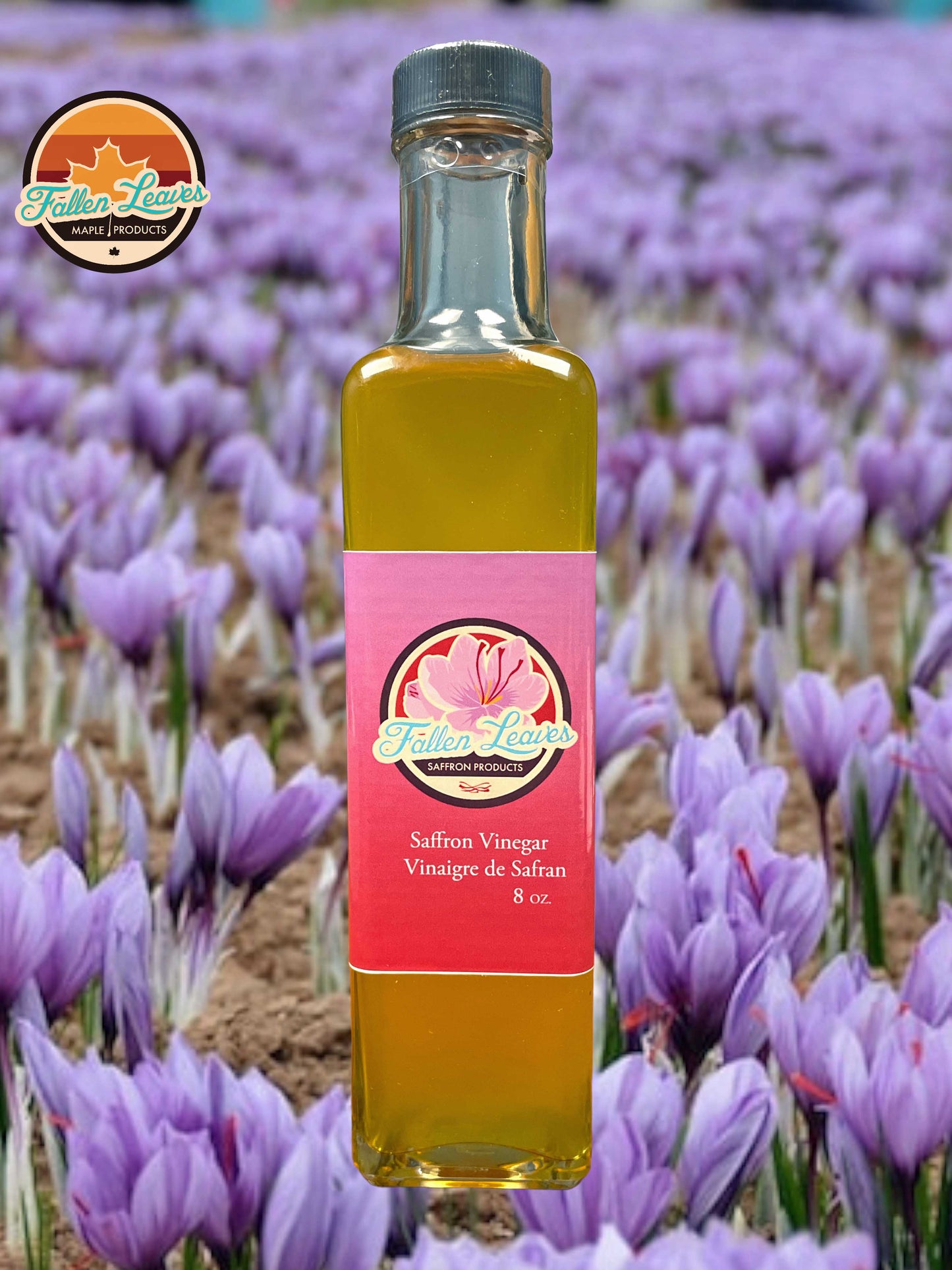 Saffron Vinegar Fallen Leaves Maple Products