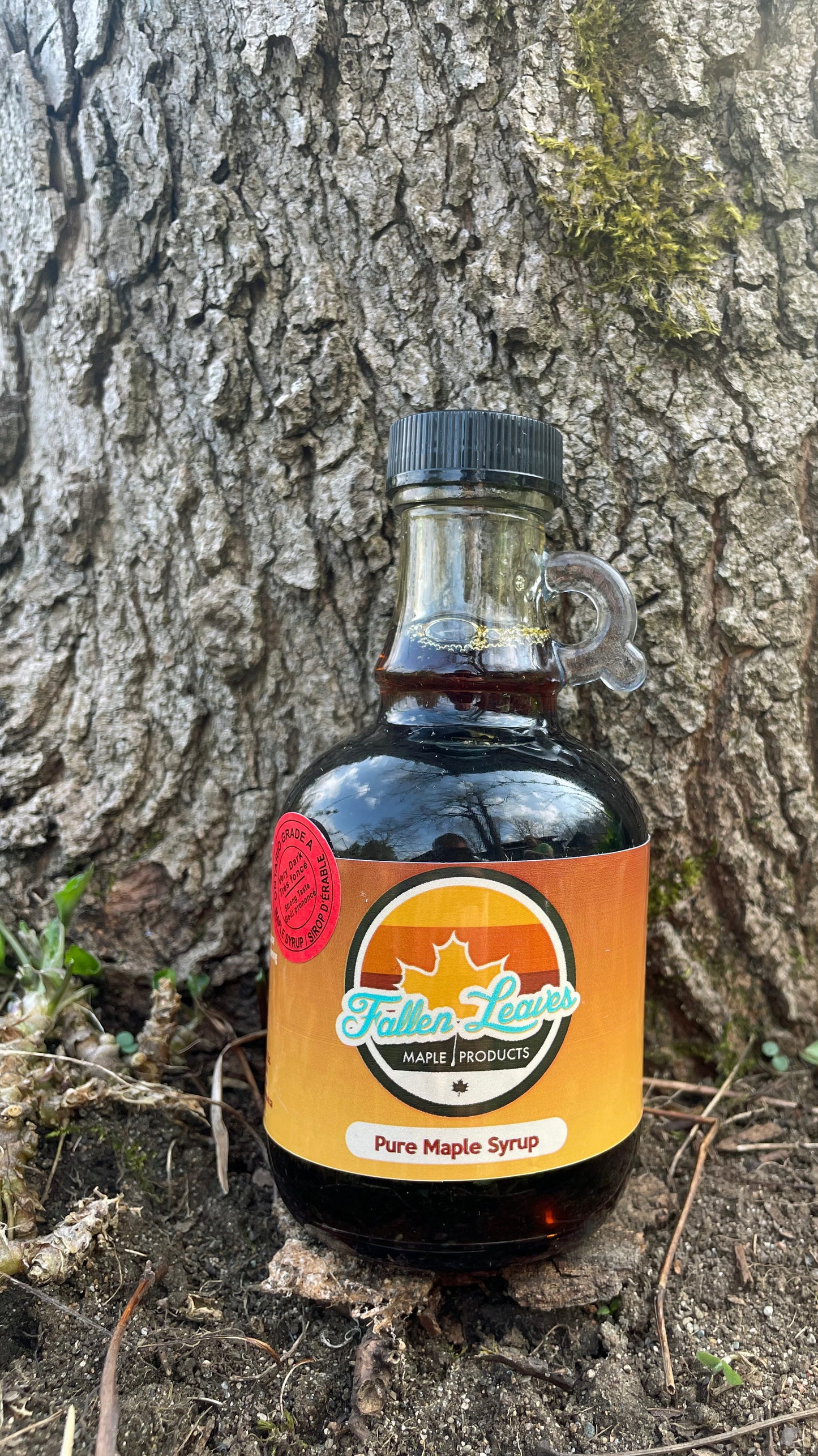 Very Dark Grade - 100% Pure Maple Syrup Fallen Leaves Maple Products