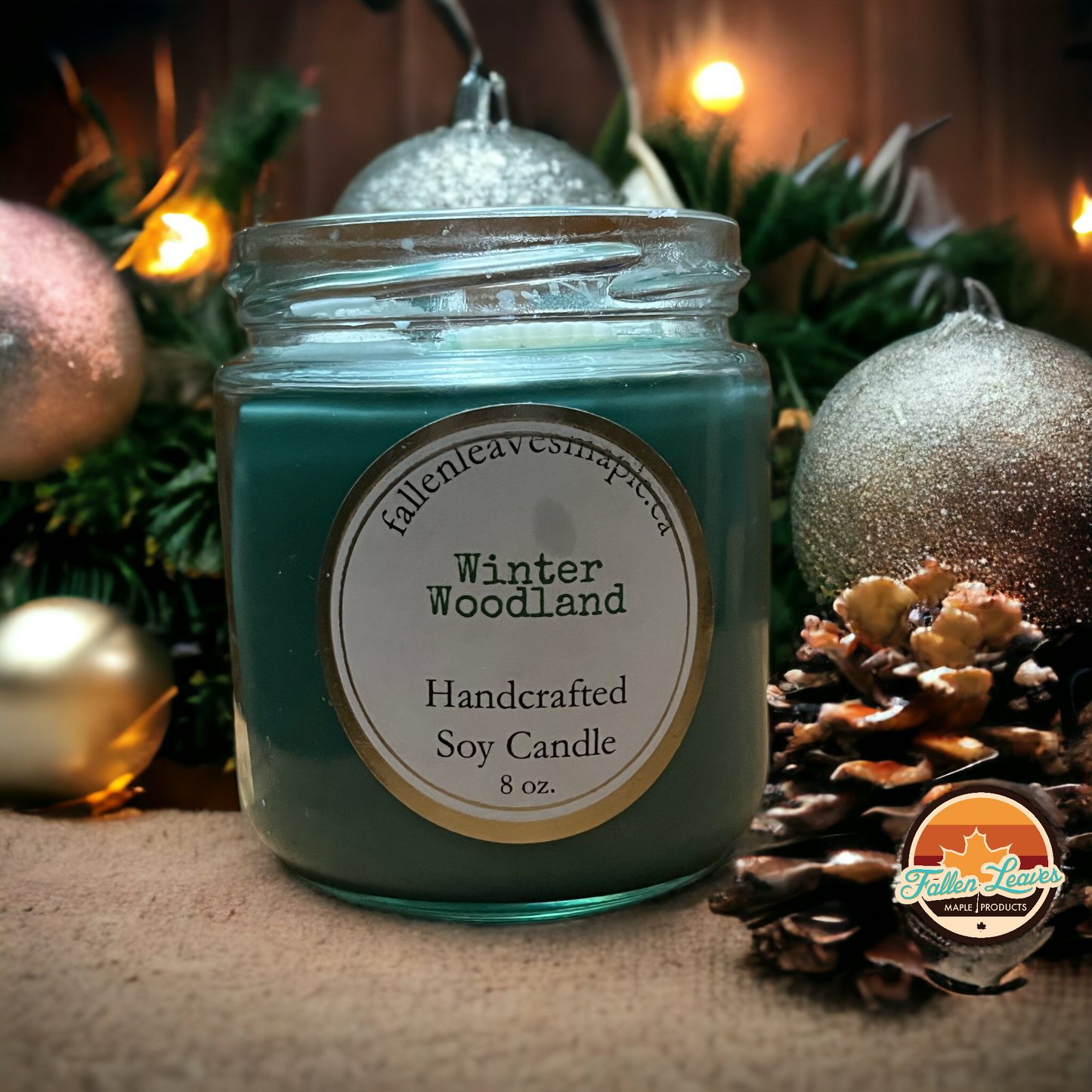Winter Woodland Soy Candle