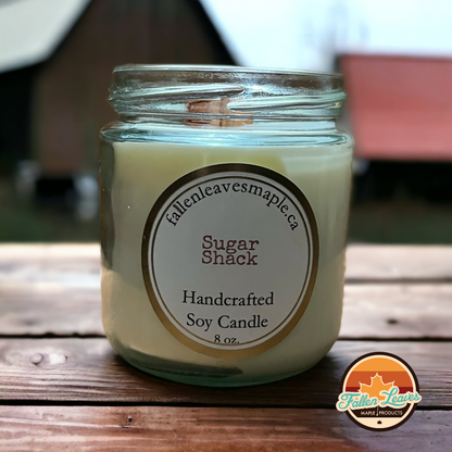 Sugar Shack Soy Candle with Wood Wick