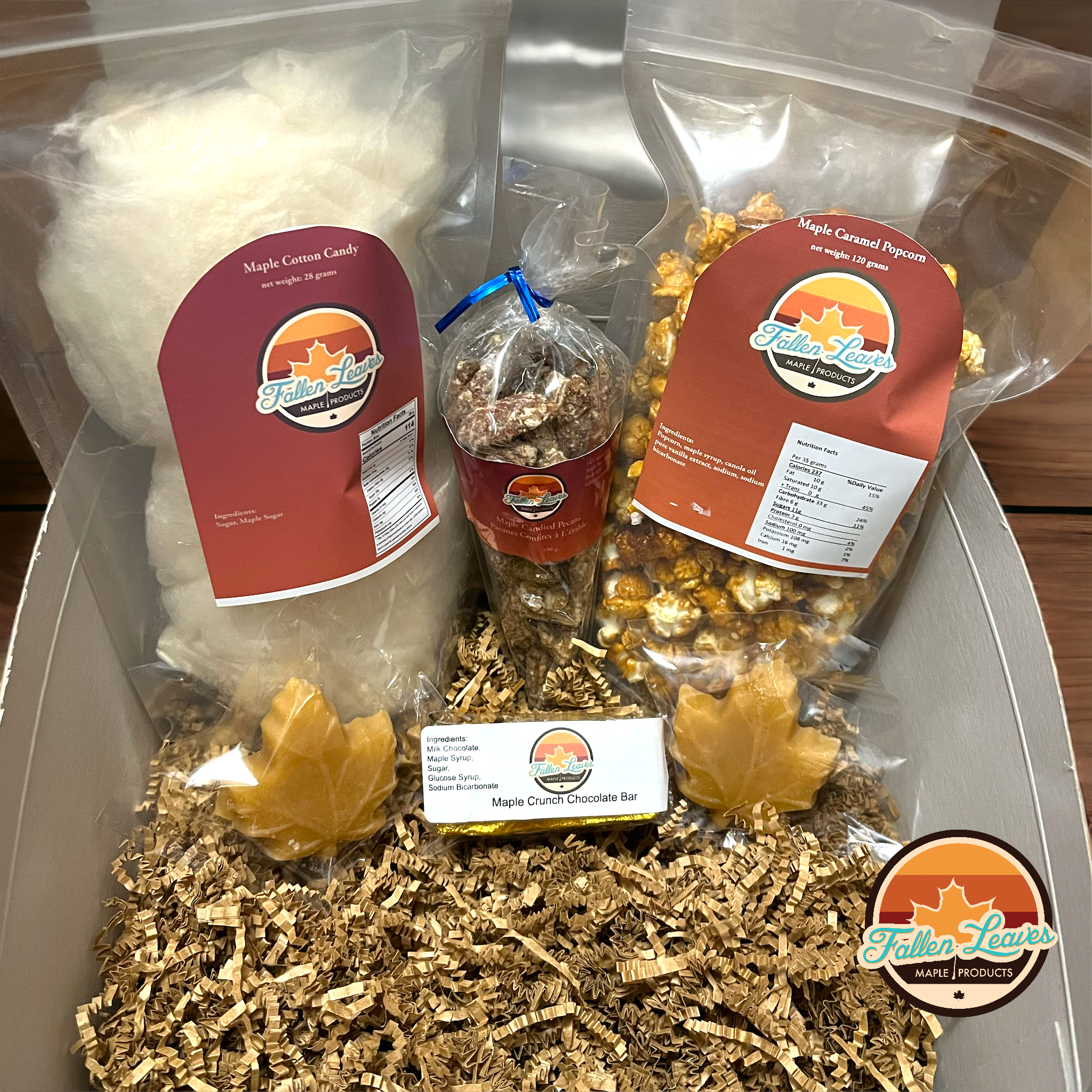 Flleen Box Maple Munchies Box – Fallen Leaves Maple Products
