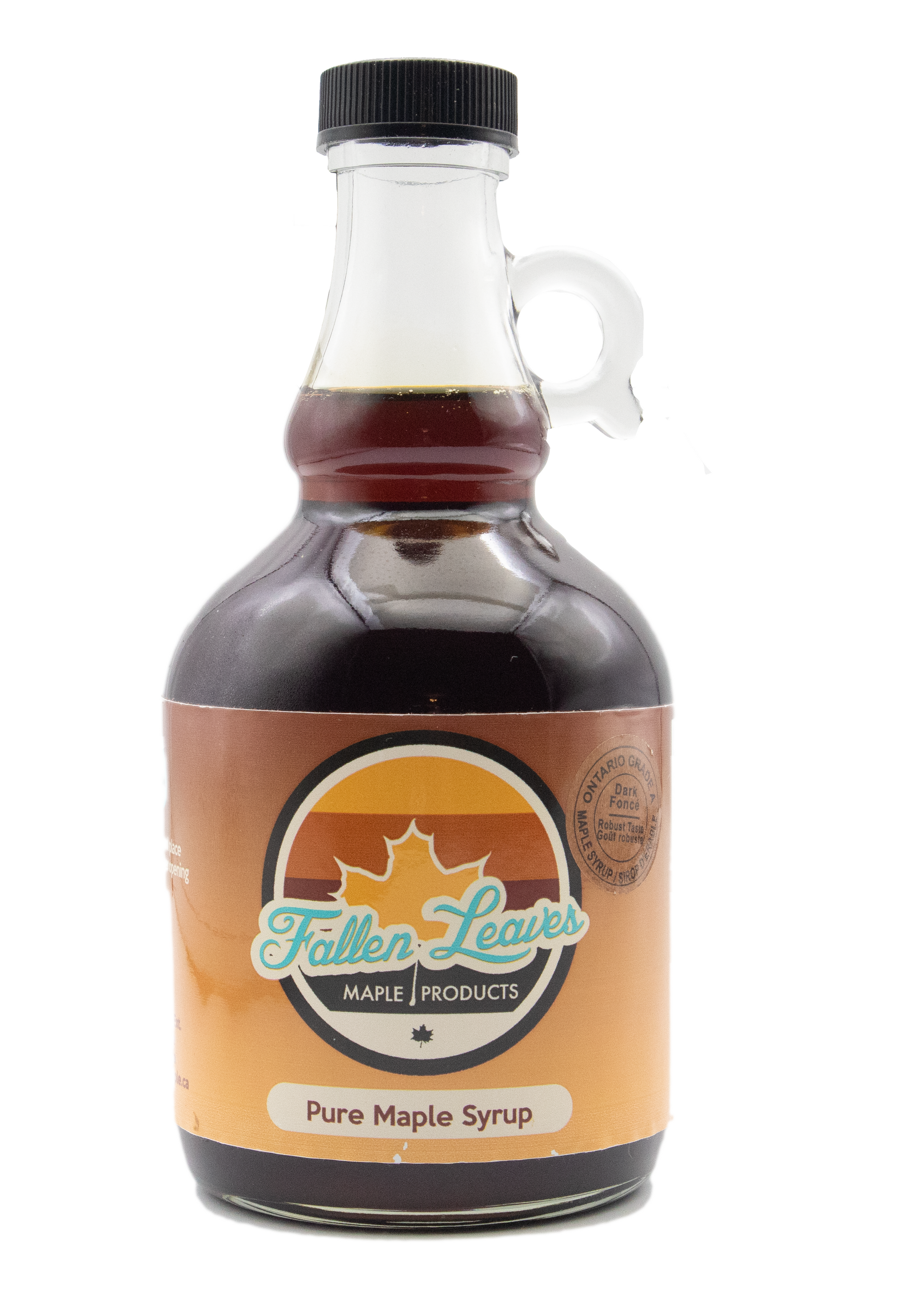Dark Grade - 100% Pure Maple Syrup Fallen Leaves Maple Products