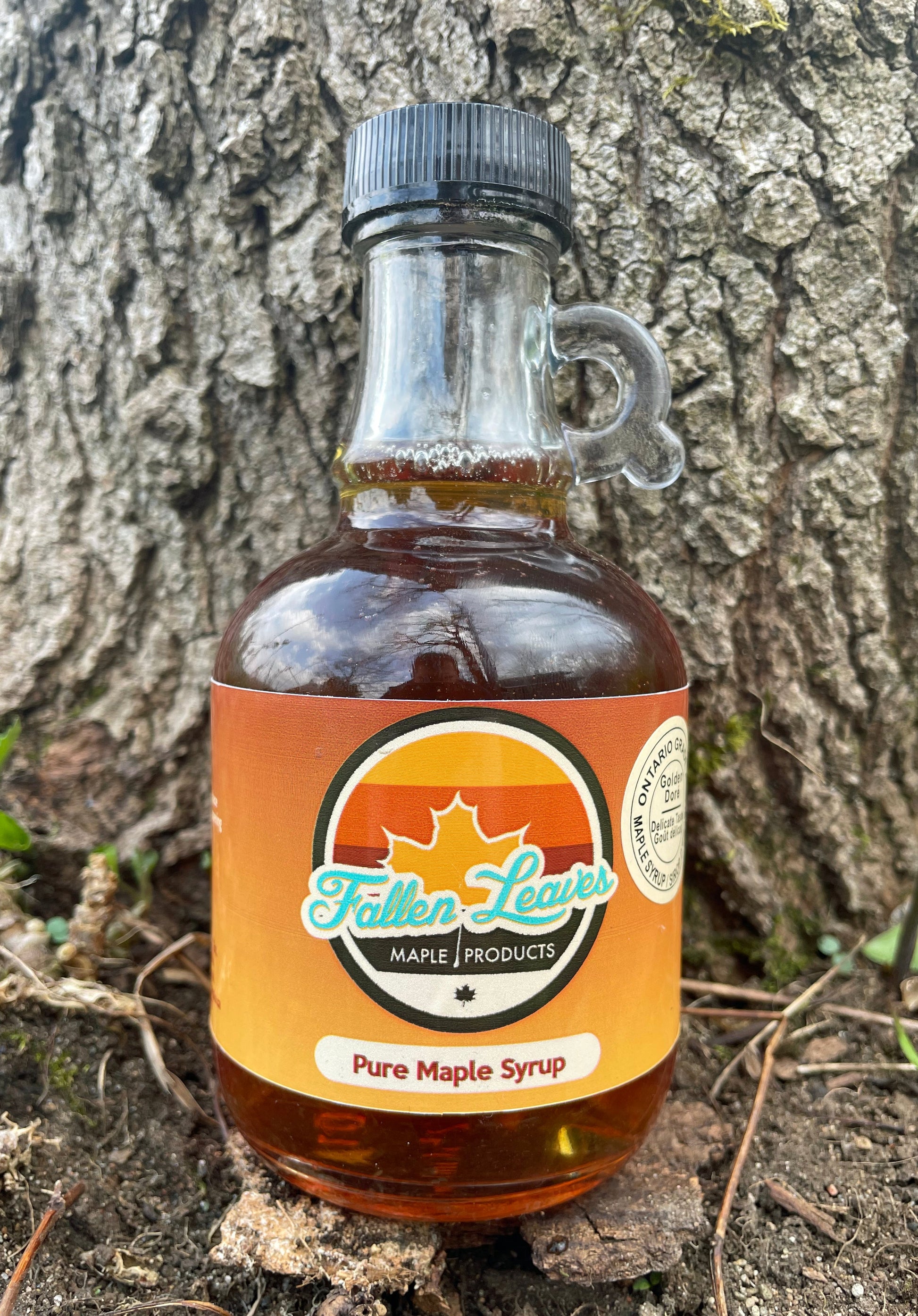 Gold Grade - 100% Pure Maple Syrup Fallen Leaves Maple Products