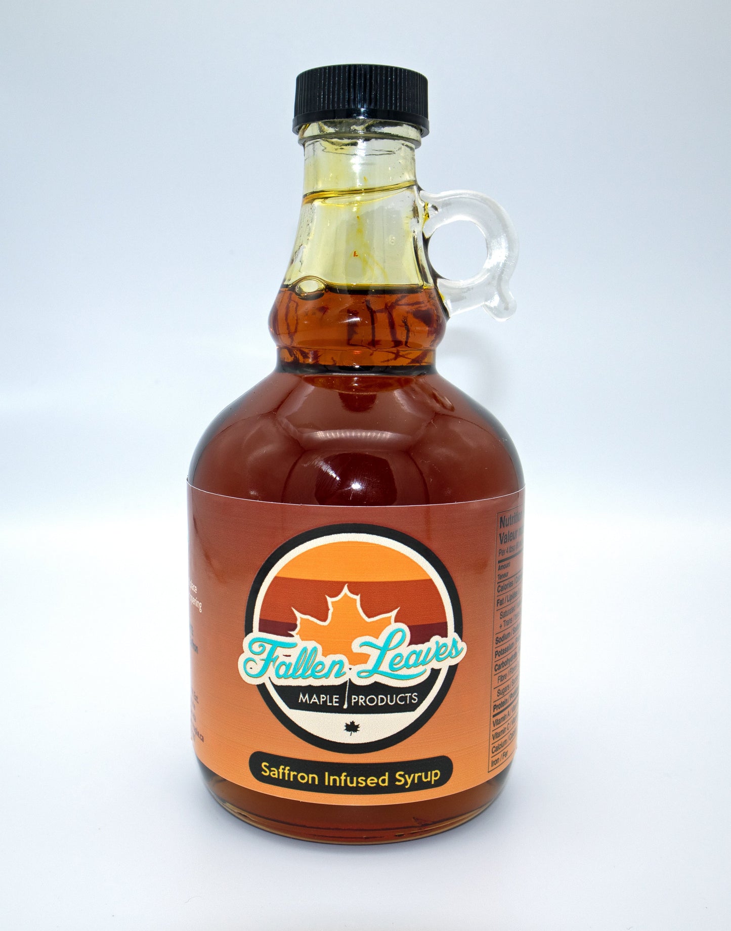 Saffron Infused Maple Syrup Fallen Leaves Maple Products